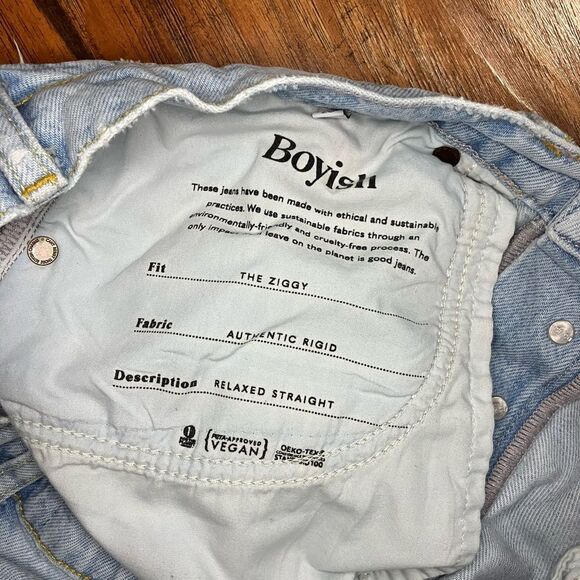 Boyish Relaxed Fit Straight Leg Womens Jeans - Picture 6 of 10